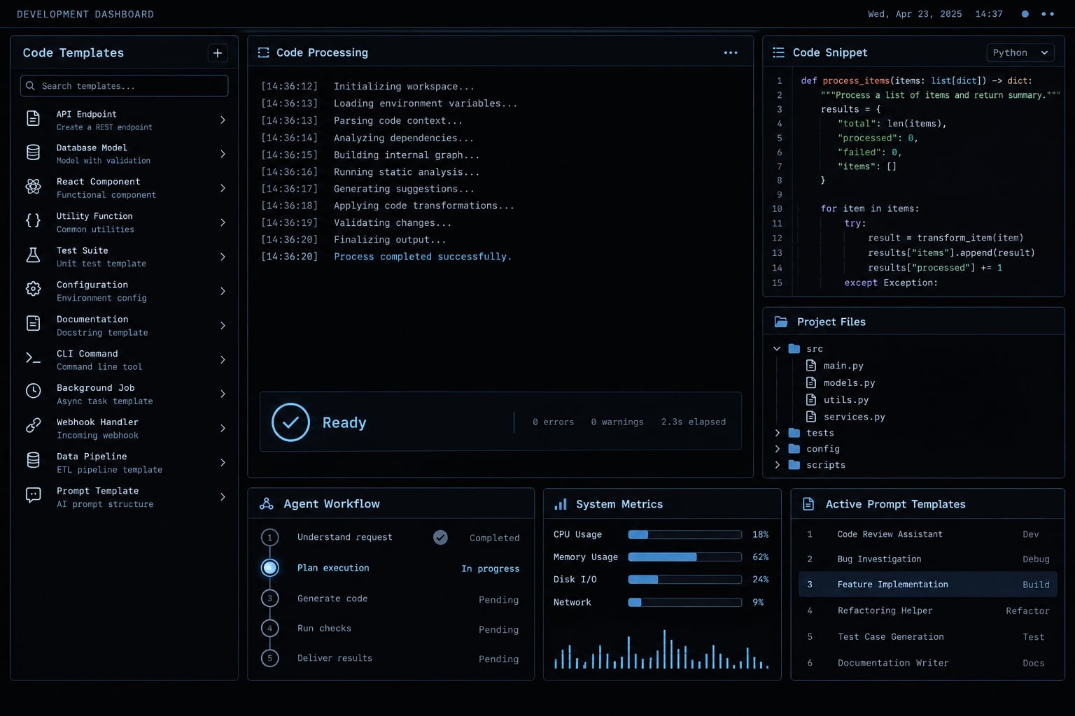 12 Claude Code prompt templates for better AI coding