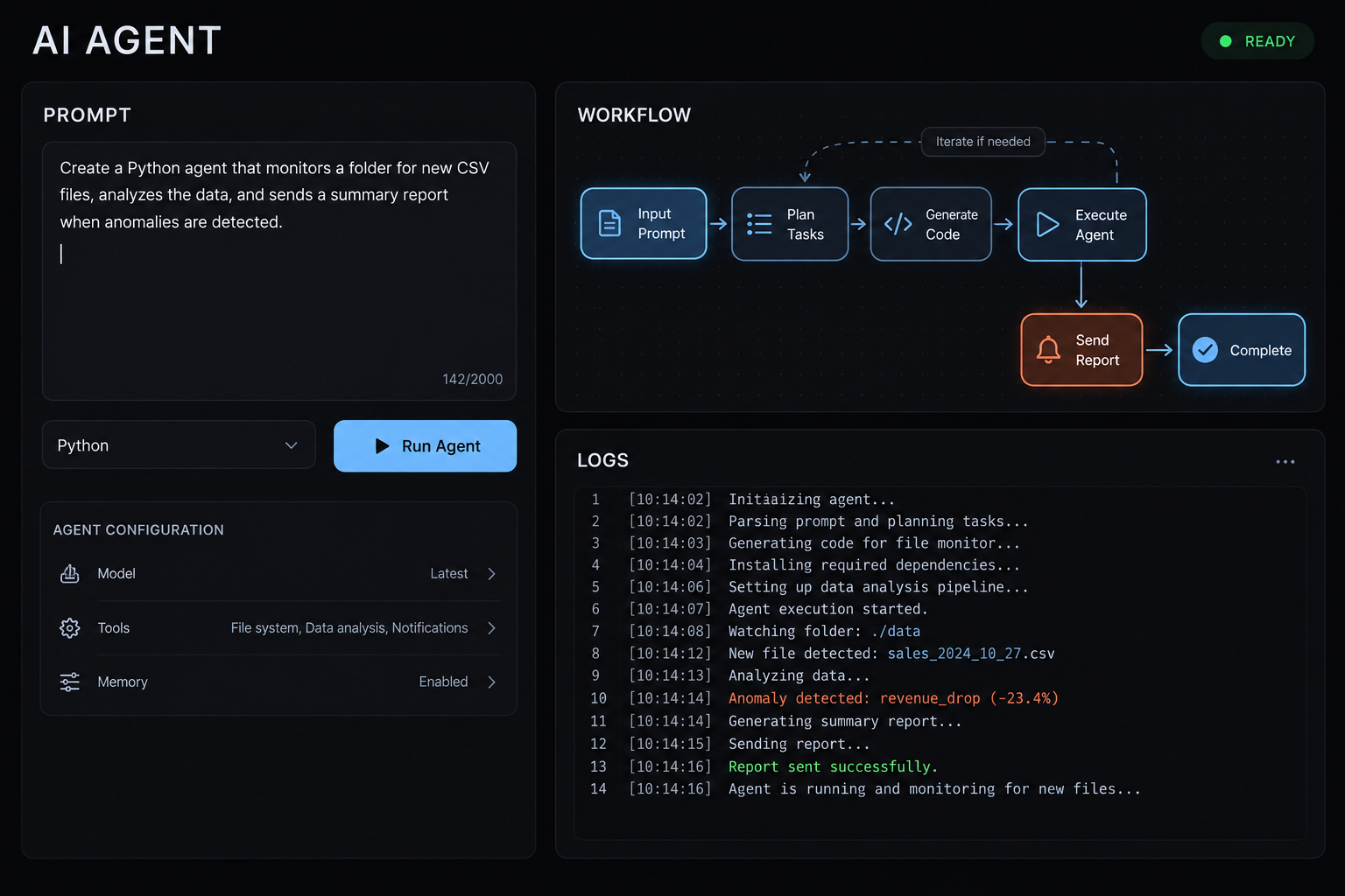 How to vibe code an AI agent: Build prototypes to production
