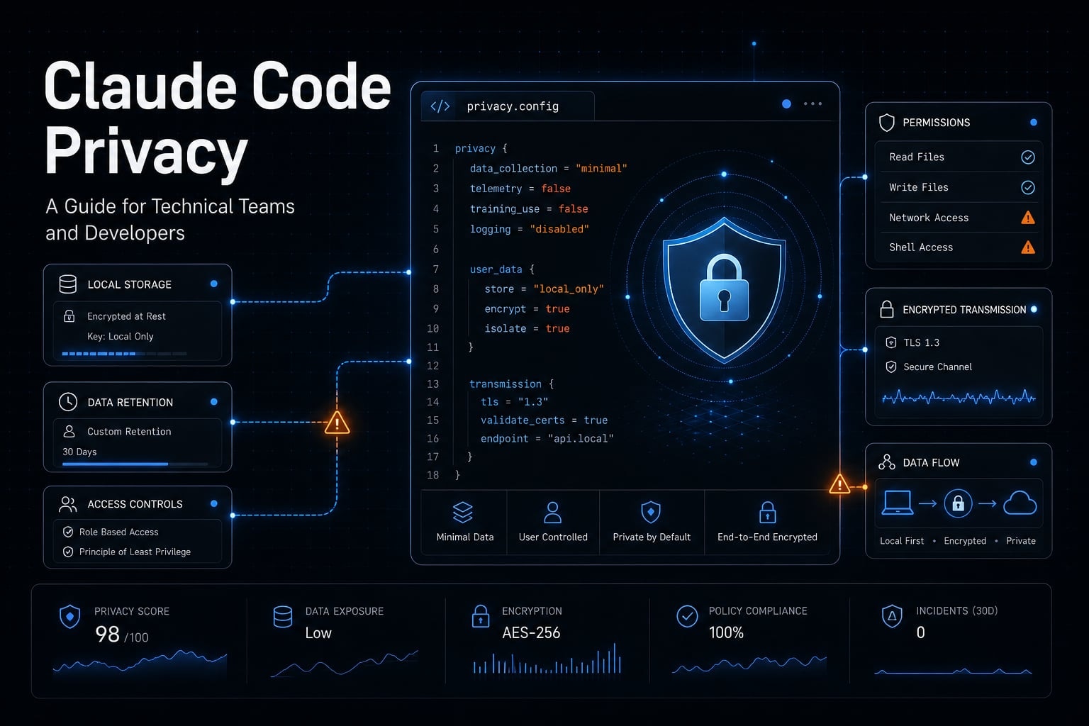 Claude Code privacy: A guide for technical teams and developers