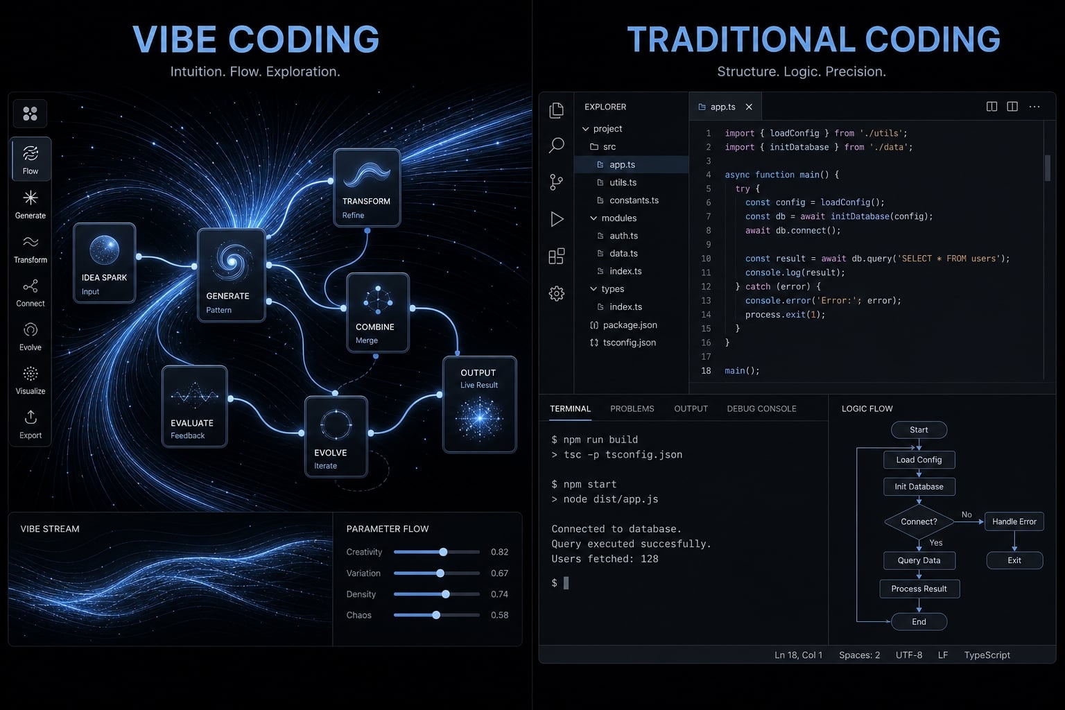 Vibe coding vs traditional coding: Which approach wins?