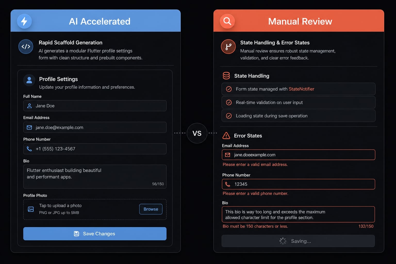 Vibe coding flutter: Speed up development without technical debt