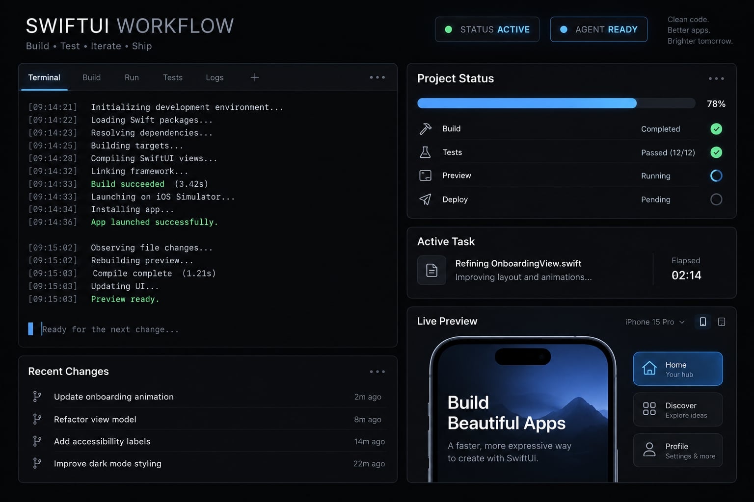Claude Code SwiftUI guide: A workflow for production apps