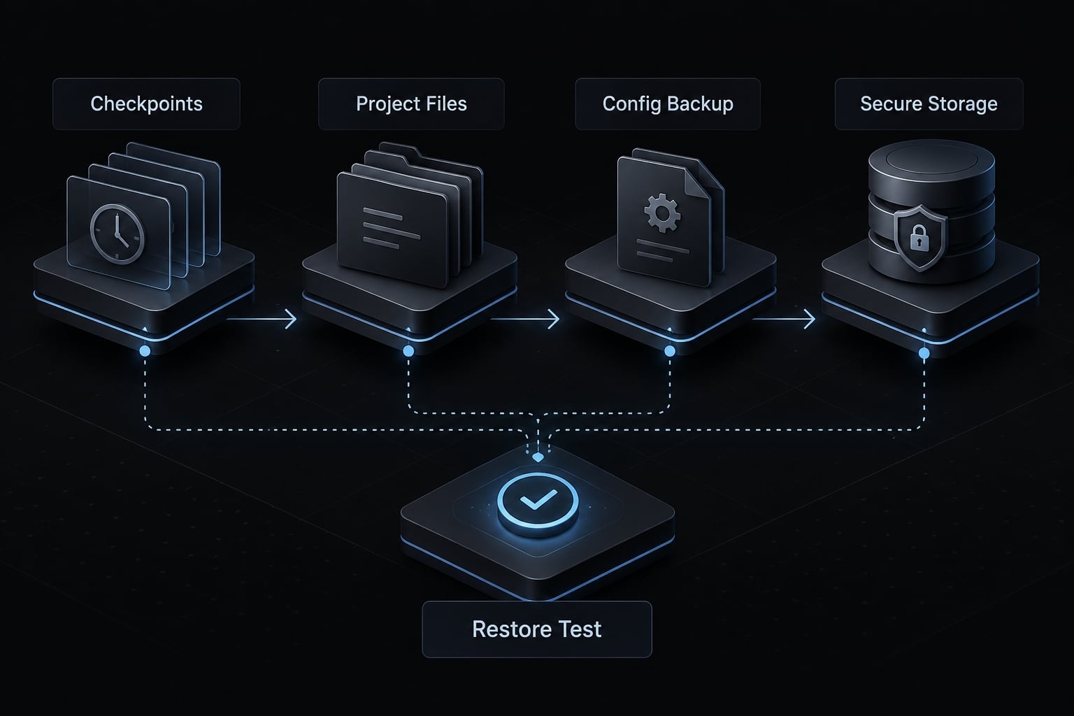 Claude Code backups: Save essential config & verify recovery