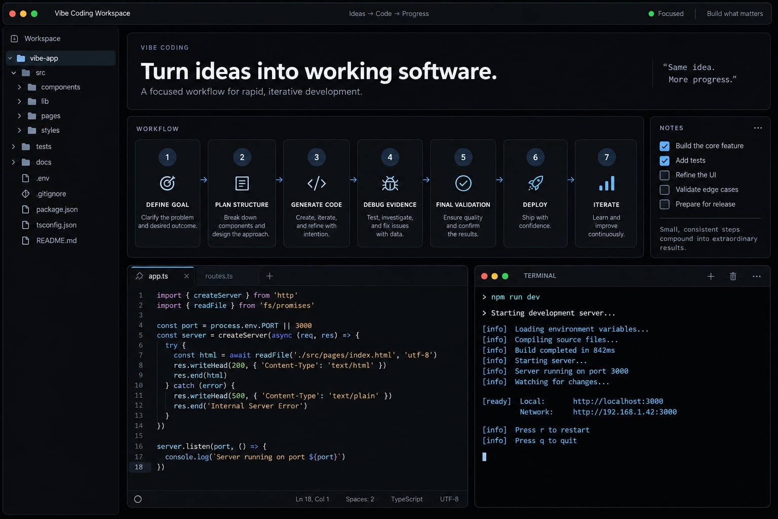 DeepSeek vibe coding: A practical workflow and safety guide