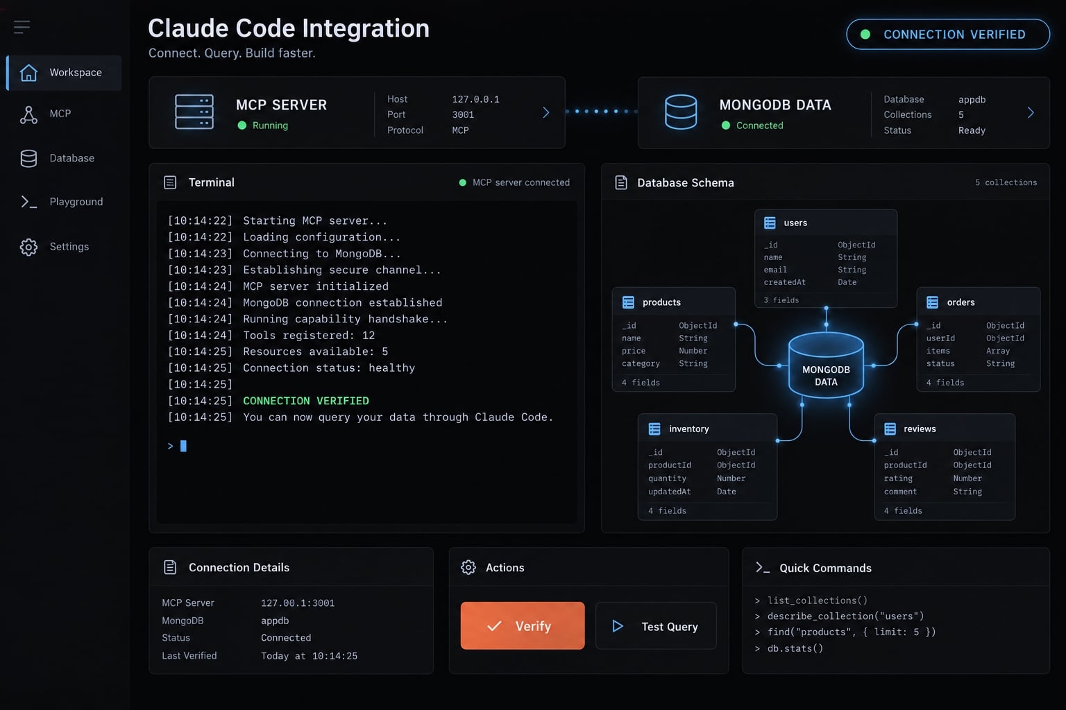 Claude Code MongoDB: Complete MCP setup and integration guide
