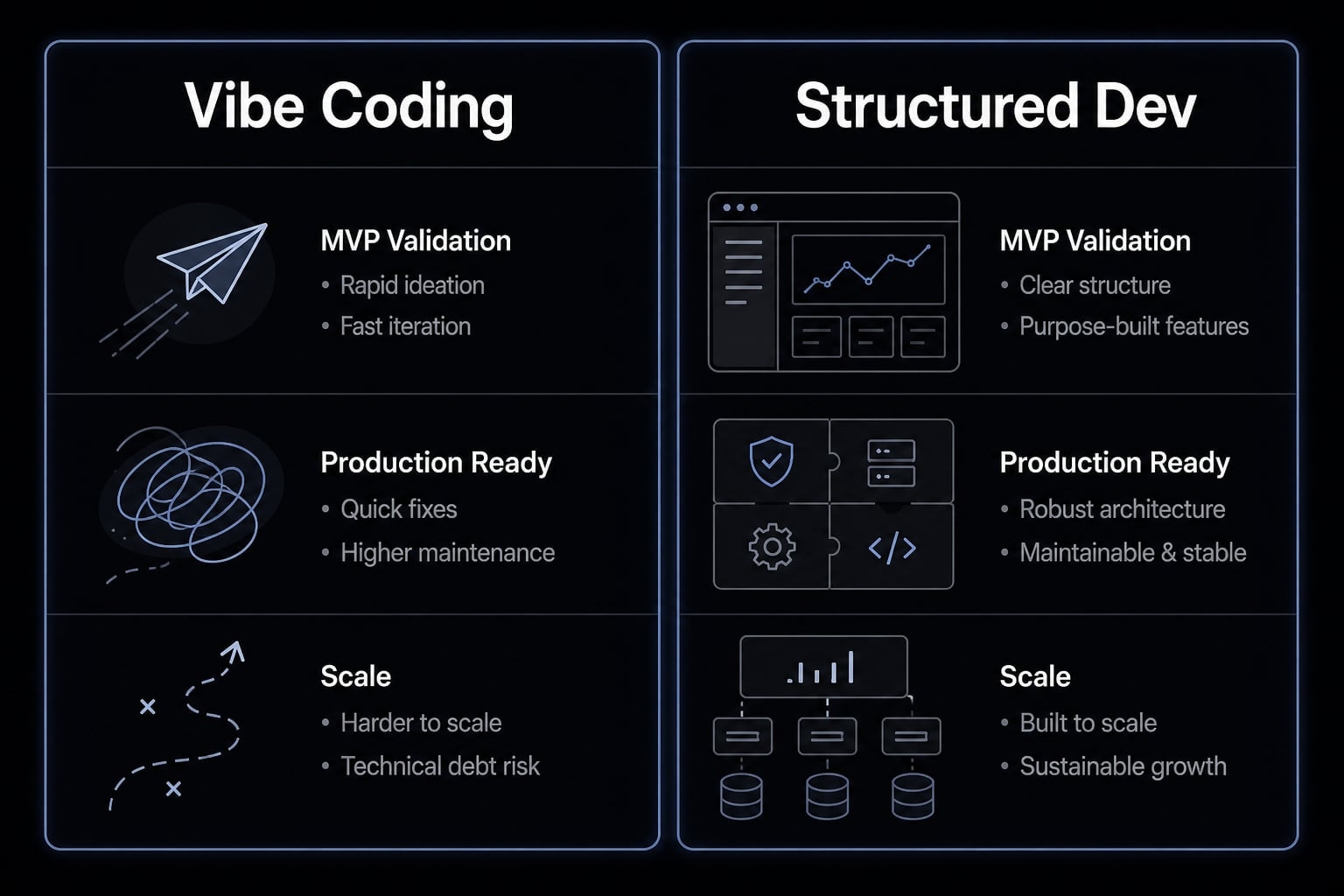 Vibe code mobile app: Build ideas faster with AI development