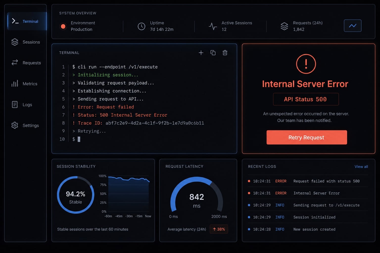 Claude Code API Error 500: Causes and fixes guide