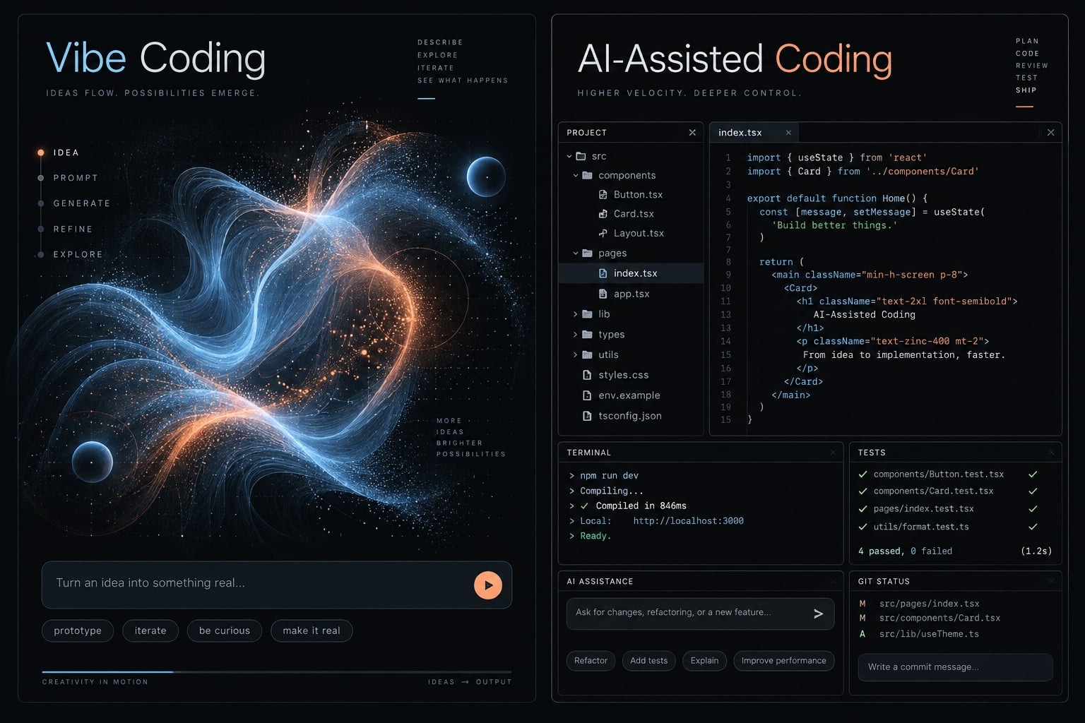 AI-Assisted coding vs vibe coding: A practical comparison