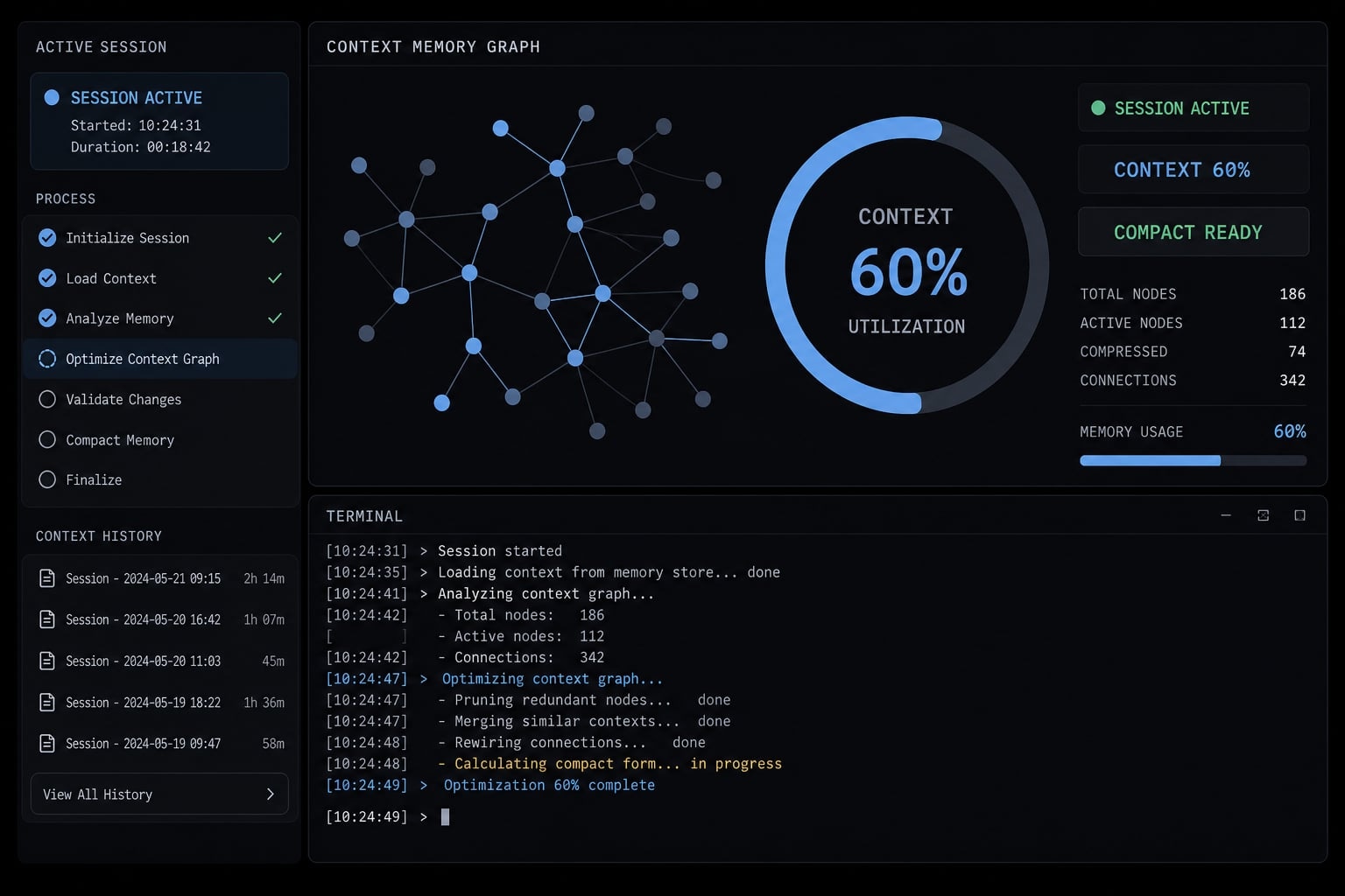 Compact Claude Code: How to optimize context and stop drift