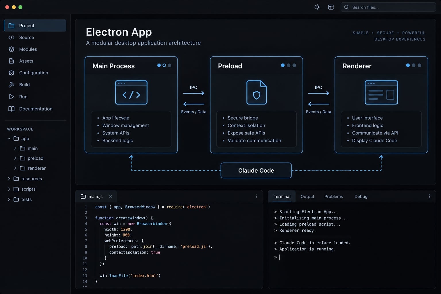 How to build an Electron app with Claude Code: A guide