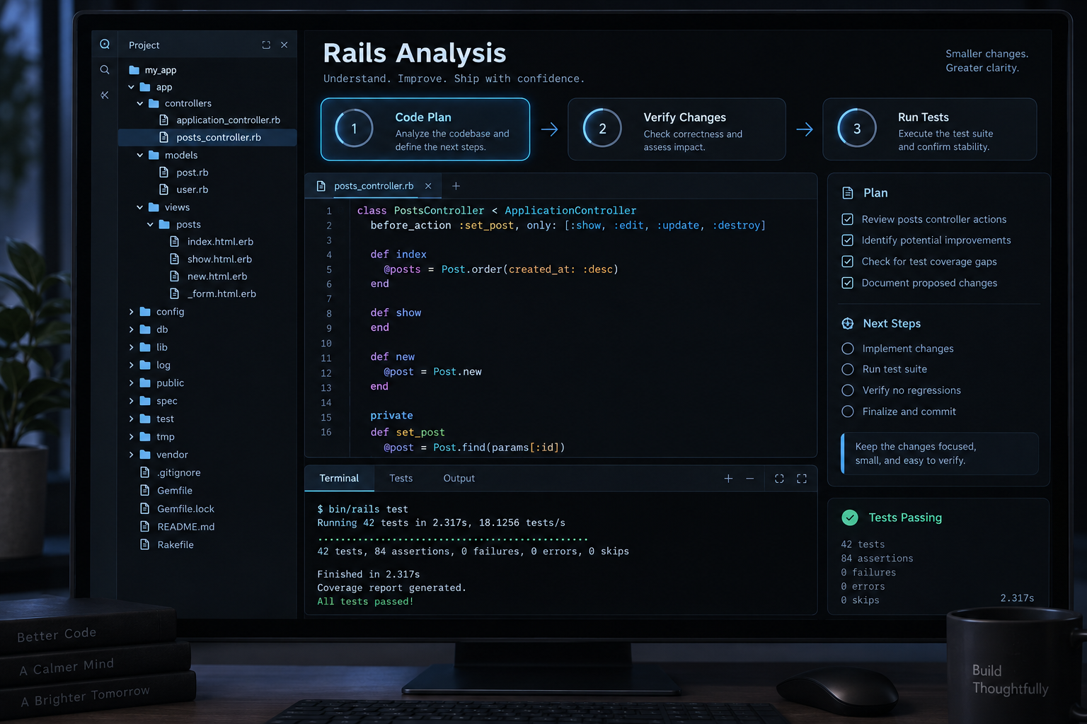 Claude Code for Rails: Best workflow and safety practices