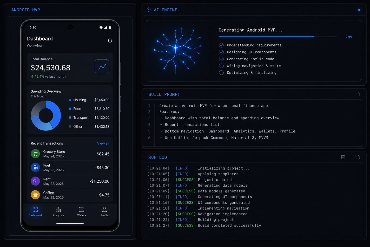 Vibe code Android: How to build apps faster with AI prompts